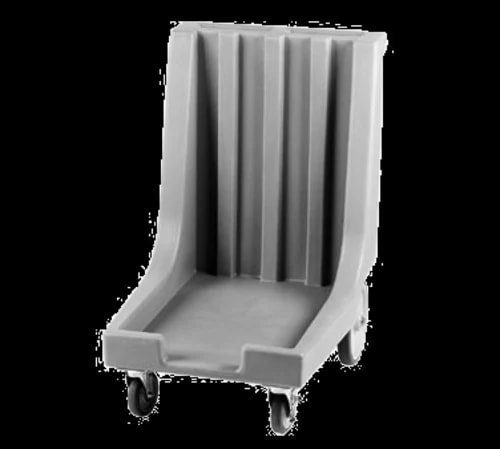 Cambro Camdolly CD1826HB615 Charcoal Gray Food Carrier Dolly With Handle — main image