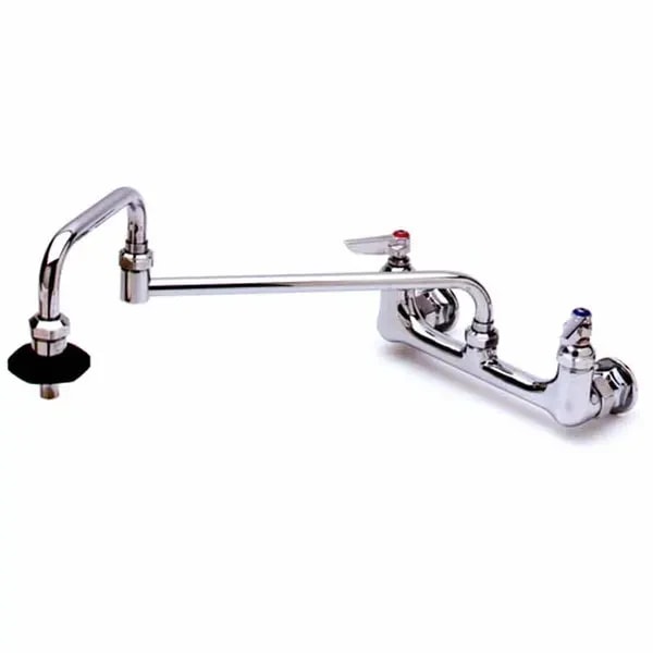 T&S B-0597 8" Wall Mount Pot Filler Faucet — main image