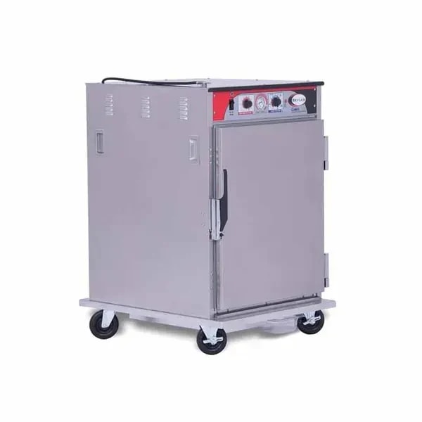 BevLes HCSS44W64 Insulated Solid Door Half Height Heated Holding Cabinet 28"W — main image