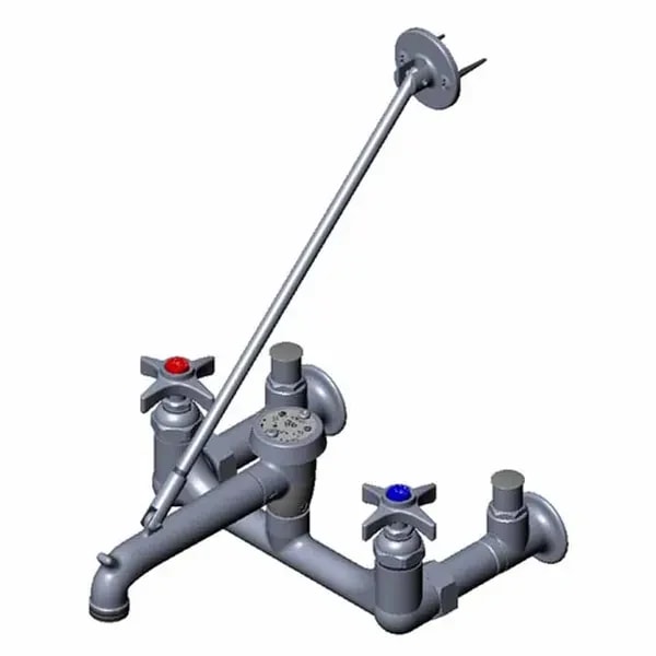 T&S B-1958 Wall Mount Service Sink Faucet — main image