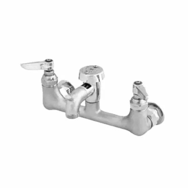 T&S B-0674-RGHM 8" Wall Mount Service Sink Faucet — main image