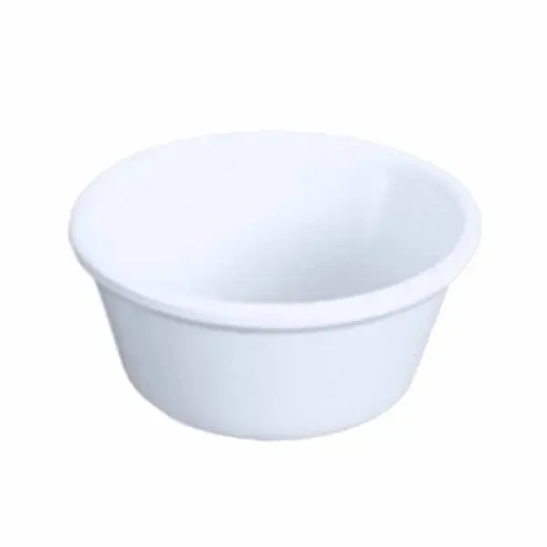 Thunder Group ML537W1 White 3 oz. Melamine Ramekin | Case of 12 — main image