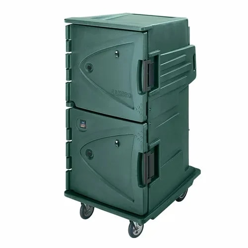 Cambro Camtherm CMBH1826TBC192 Granite Green Hot Cart — main image