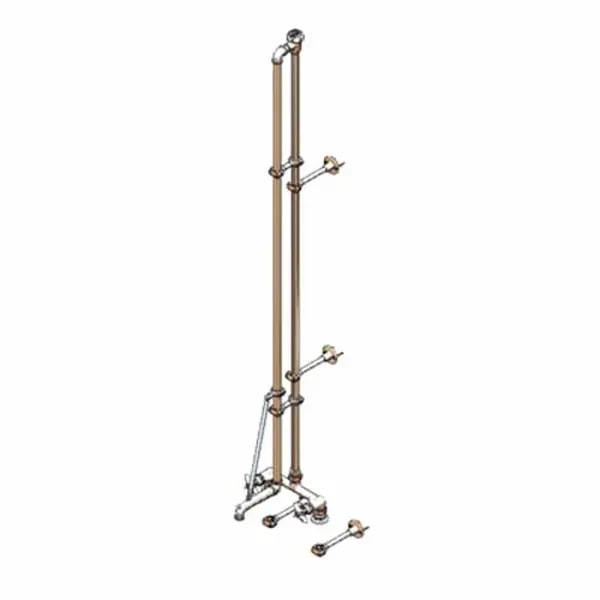 T&S B-0490-01 8" Deck Mount Service Sink Faucet — main image