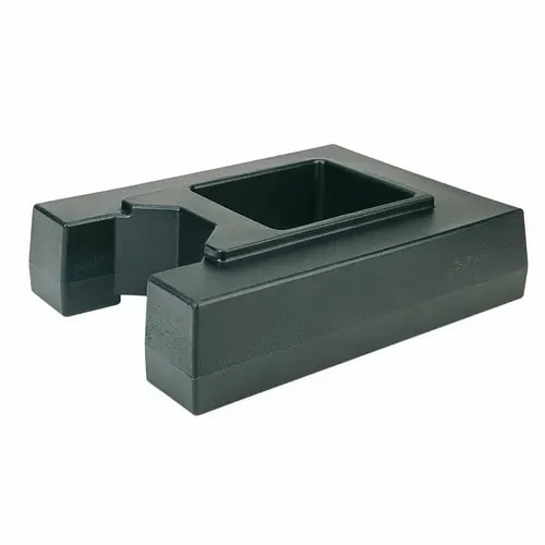 Cambro R1000LCD110 Black Beverage Dispenser Stand — main image