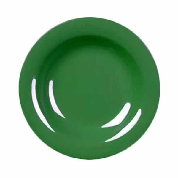 Thunder Group CR5809GR Green 13 oz. Melamine Salad Bowl | Case of 12 — main image
