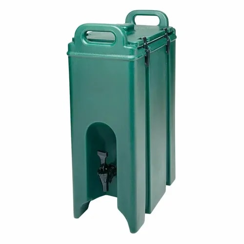 Cambro Camtainer 500LCD519 4-3/4 Gallon Insulated Kentucky Green Beverage Dispenser — main image