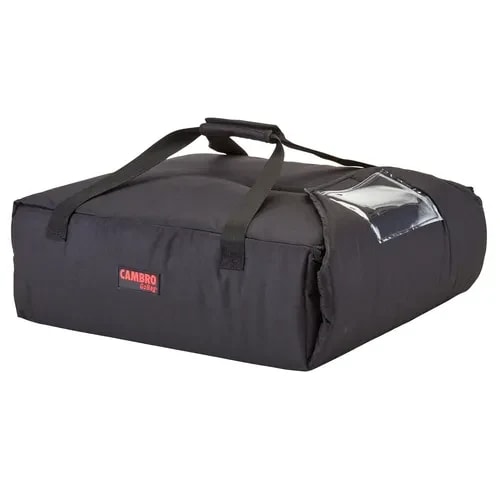 Cambro Gobag GBPP216110 Black Pizza Delivery Bag 17-1/4" X 17-1/2" X 7-1/2" — main image