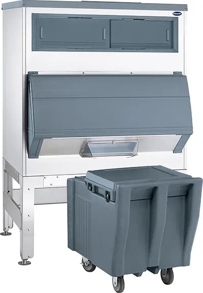 Follett Ice•DevIce™ Series DEV1080SG-60-ICS125L Gravity Dispense Ice Bin 1080 Pound Capacity Polyethylene Interior Cube, Nugget Ice Compatibility — main image