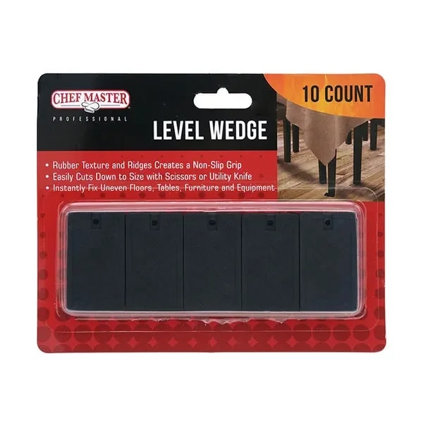 Chef Master 90233 Level Wedge | Pack of 10 — main image