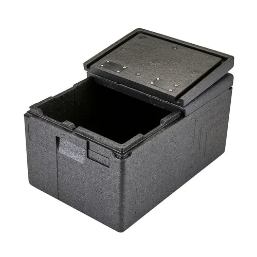 Cambro Gobox EPP180FLSW110 Black Top Loader 8" Deep — main image