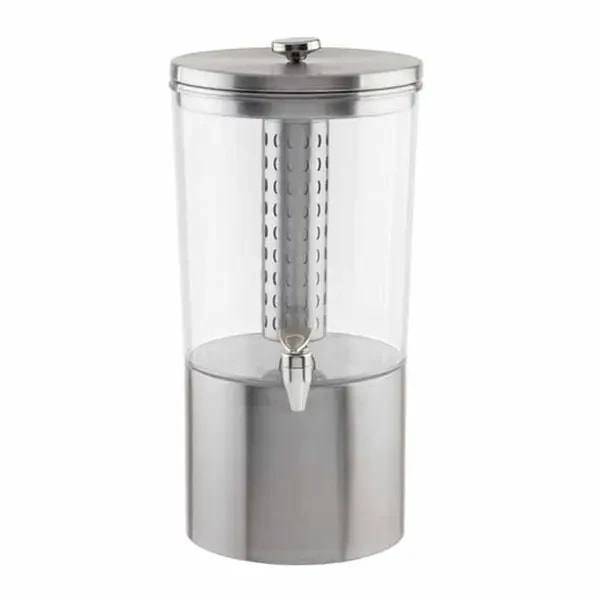 Tablecraft 10450 2-1/2-Gallon Cold Beverage Dispenser with Infuser and Ice Core — main image