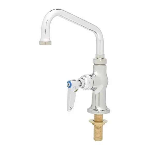 T&S B-0207-CR-LS Single Hole Deck Mount Pantry Faucet — main image