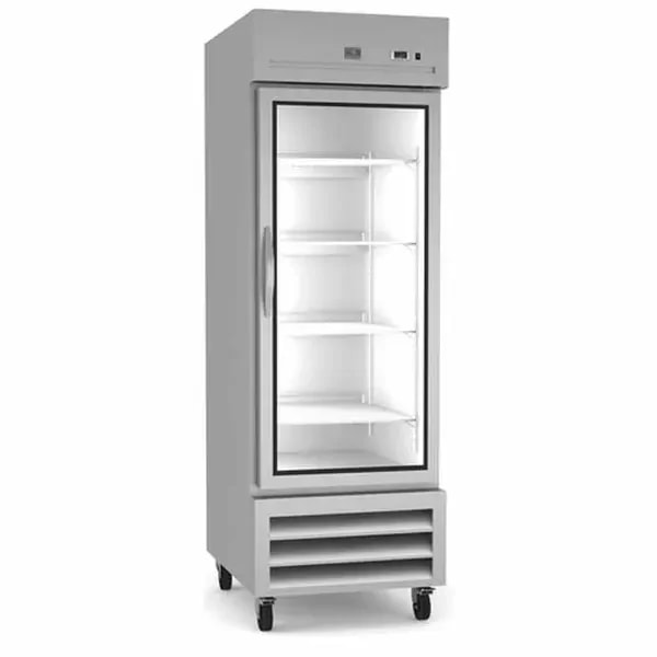 Kelvinator KCHRI27R1GDR 23 cu. ft. 1-Glass Door Bottom Mount Reach-In Refrigerator 26-3/4"W — main image