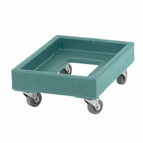 Cambro Camdolly CD1420401 Open Frame Slate Blue Food Carrier Dolly — main image