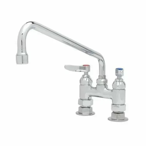 T&S B-2283-065X 4" Double Pantry Faucet — main image