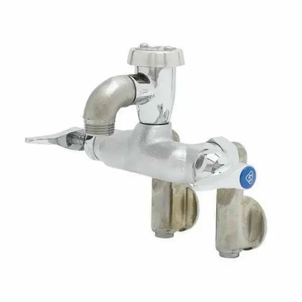 T&S B-0669-CR-RGH Wall Mount Service Sink Faucet — main image