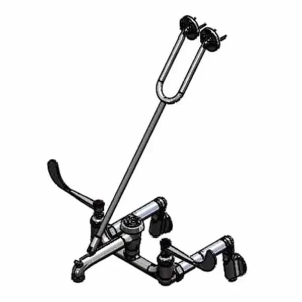 T&S B-0655-04 8" Wall Mount Service Sink Faucet — main image