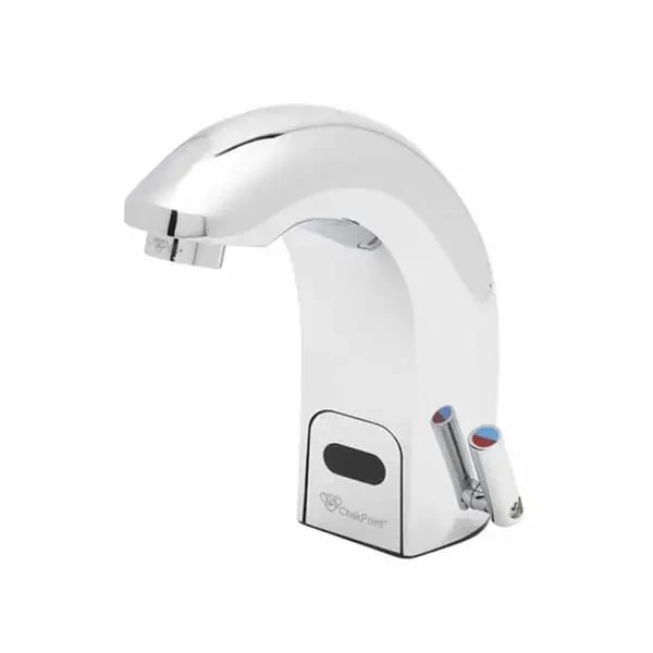 T&S EC-3142-STV5THG Single Hole Deck Mount ChekPoint Electronic Hands Free Sensor Faucet — main image