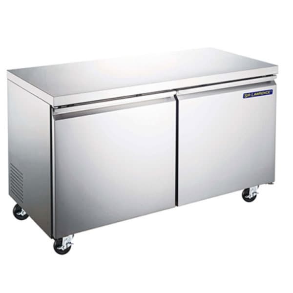 Sir Lawrence 3130100 48" 2-Door Undercounter Refrigerator