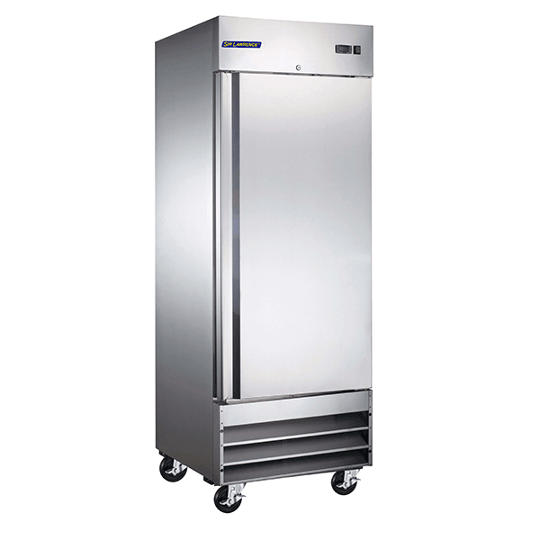 Sir Lawrence SLREF-1DES 29" Stainless Steel Solid Door Reach-In Refrigerator