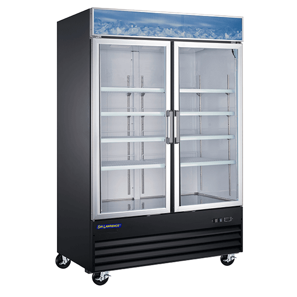 Sir Lawrence 53" Glass Swing Door Refrigerated Merchandiser