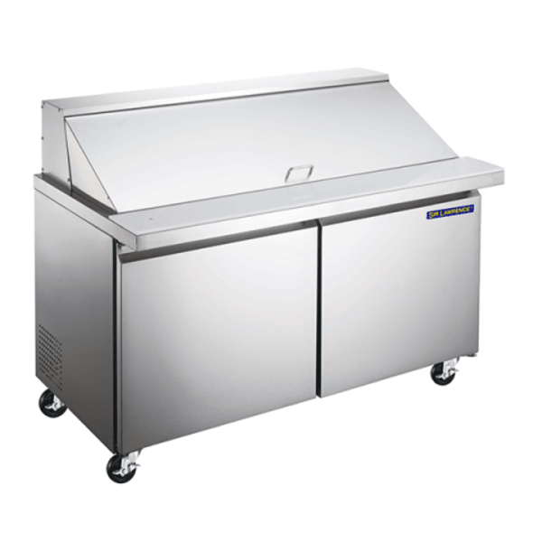 Sir Lawrence 47" 2 Door Mega Top Refrigerated Sandwich Prep Table — main image