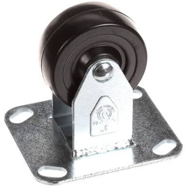 Alto Shaam CS-23731 Caster, 3", Rigid W/Hard R Ubberwheel