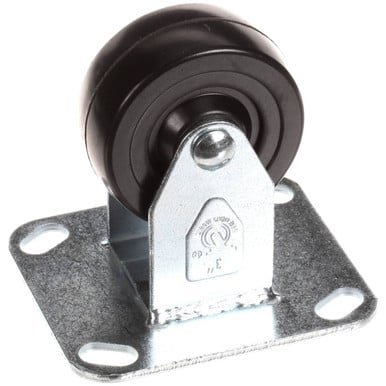 Alto Shaam CS-23731 Caster, 3", Rigid W/Hard R Ubberwheel