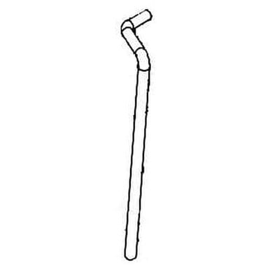 Kitchen Spares — Groen 152952 Hose, Silicone, 15.5" Lo Ng, 0.0625" Thk, .5" Od
