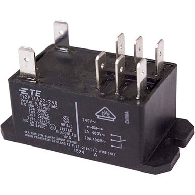 Henny Penny 91727 Relay, Power 240V, Dpdt