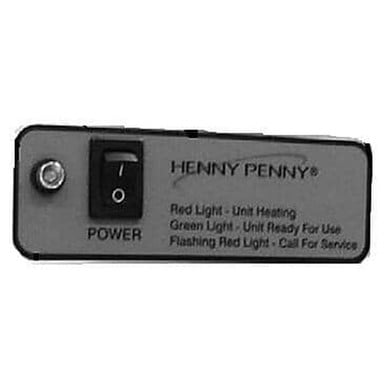 Henny Penny 74129 Power Decal Left