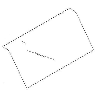 Henny Penny 58607-011 Assy View Glass-Curv 3S