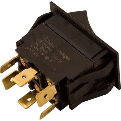 Henny Penny 29898 Switch, Rocker (Dpdt, On/Off/On)