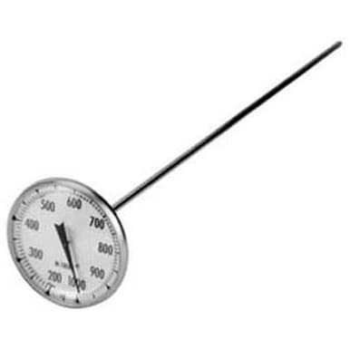 Taylor Precision 1381021 Thermometer, 200-1000F, 12"Stem