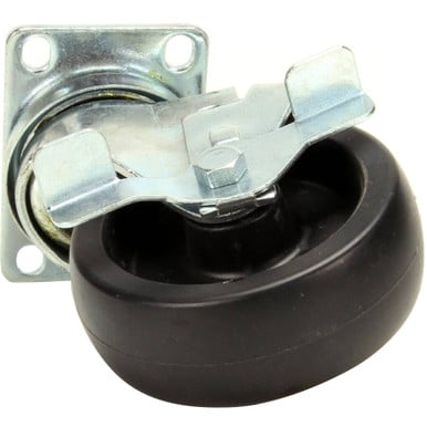 Delfield 3234180 4 in Swivel Plate Caster w/ Brake