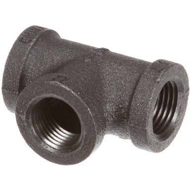 Groen Z008772 Tee, 1/2 Npt, Black Iron