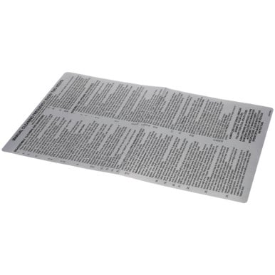 Taylor 057065 Decal, Inst, Cln ManHt-C602