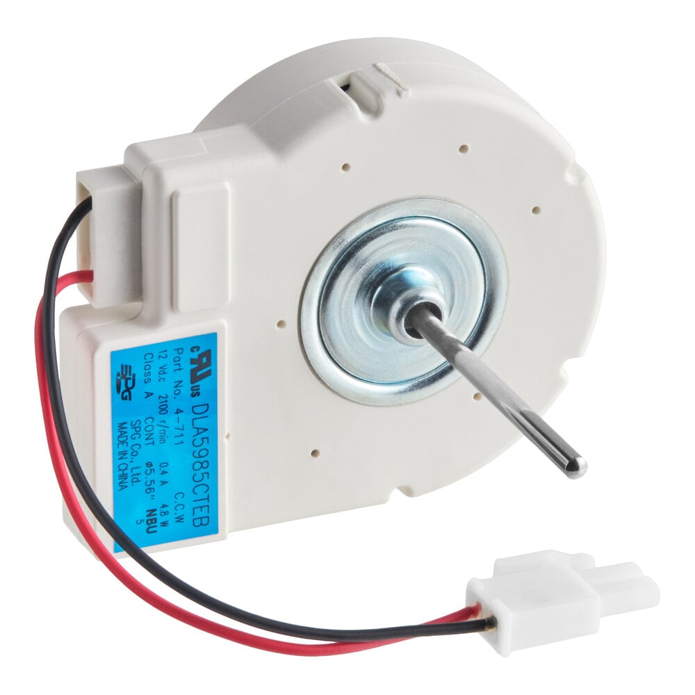 Continental Refrigeration 4-711 Motor, Evap Fan 12Vdc 2100Rpm, 4.8W, Ccw