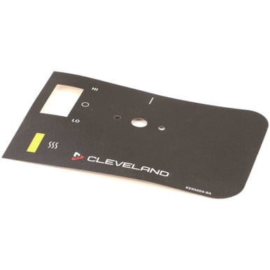Cleveland Range KE95604-9 Label, Dual Firing, Mt Sglt1 Mt