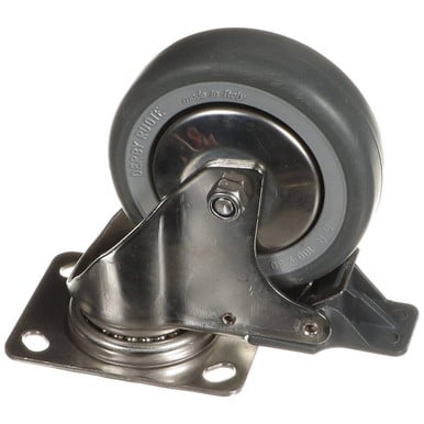 Delfield 3239587 Caster, 5.25Ovht, S/S, S Wl W/Brk