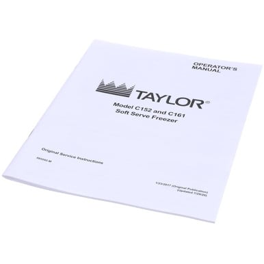 Taylor 085592-M Man-Oper C152/C161