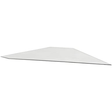 Alto Shaam GL-25963 Glass, Clear Temp, End, Ecs Ysall Ecsys Flat Glass U
