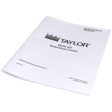 Taylor 053081-M Man-Oper 432