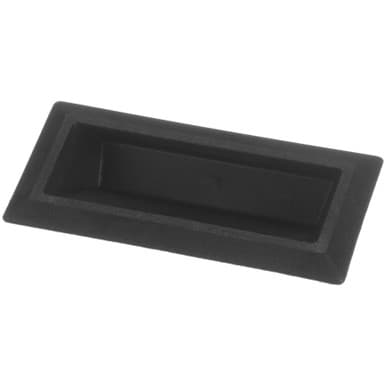 Alto Shaam HD-28789 Handle, Pull Recessed, BLack, 1.3437" X 3.6718" S