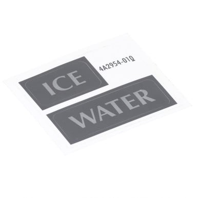 HOSHIZAKI 4A2954-01 Ice Label