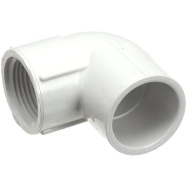 Delfield 3547370 Elbow, 90, 1, Slip/Threa D, Pvc