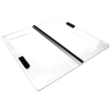 Randell HD LID9901 Lid, Clear Ice Cream 233/8 X 22 3/4 Dl2