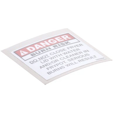 Henny Penny 36099 Danger Decal Burn risk