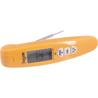 Taylor Precision 9867FDA Thermometer with Folding Probe